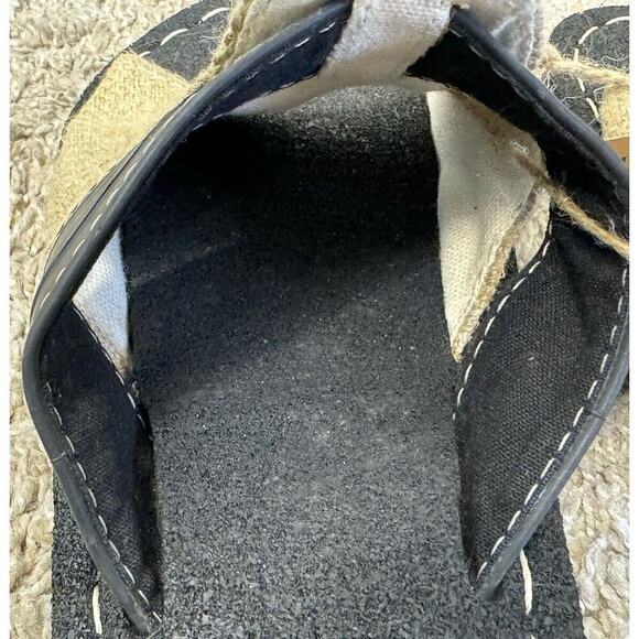 SPLAFF Eco Conscious Hipster Sandals Recycled Tires Tubes Hemp Slip Ons Sz 6 NEW main image 2
